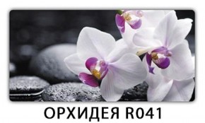 Стол Бриз с фотопечатью Орхидея R041 в Красноуральске - krasnouralsk.mebel-74.com | фото