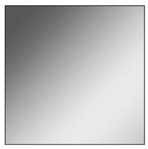 Зеркало Corsica 600х600 black без подсветки Sansa (SB1064Z) в Красноуральске - krasnouralsk.mebel-74.com | фото