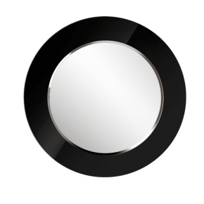 Зеркало круглое черный (РМ/02) в Красноуральске - krasnouralsk.mebel-74.com | фото