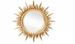 Зеркало круглое золото (1810(1) в Красноуральске - krasnouralsk.mebel-74.com | фото